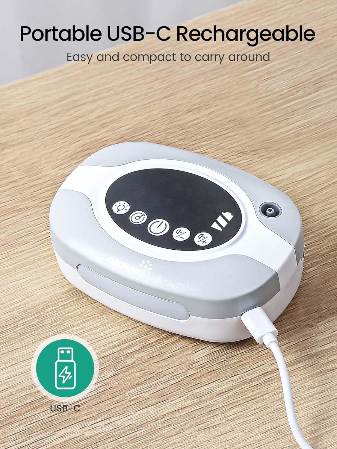 Grownsy Electric Nose Suction For Baby (Grey)