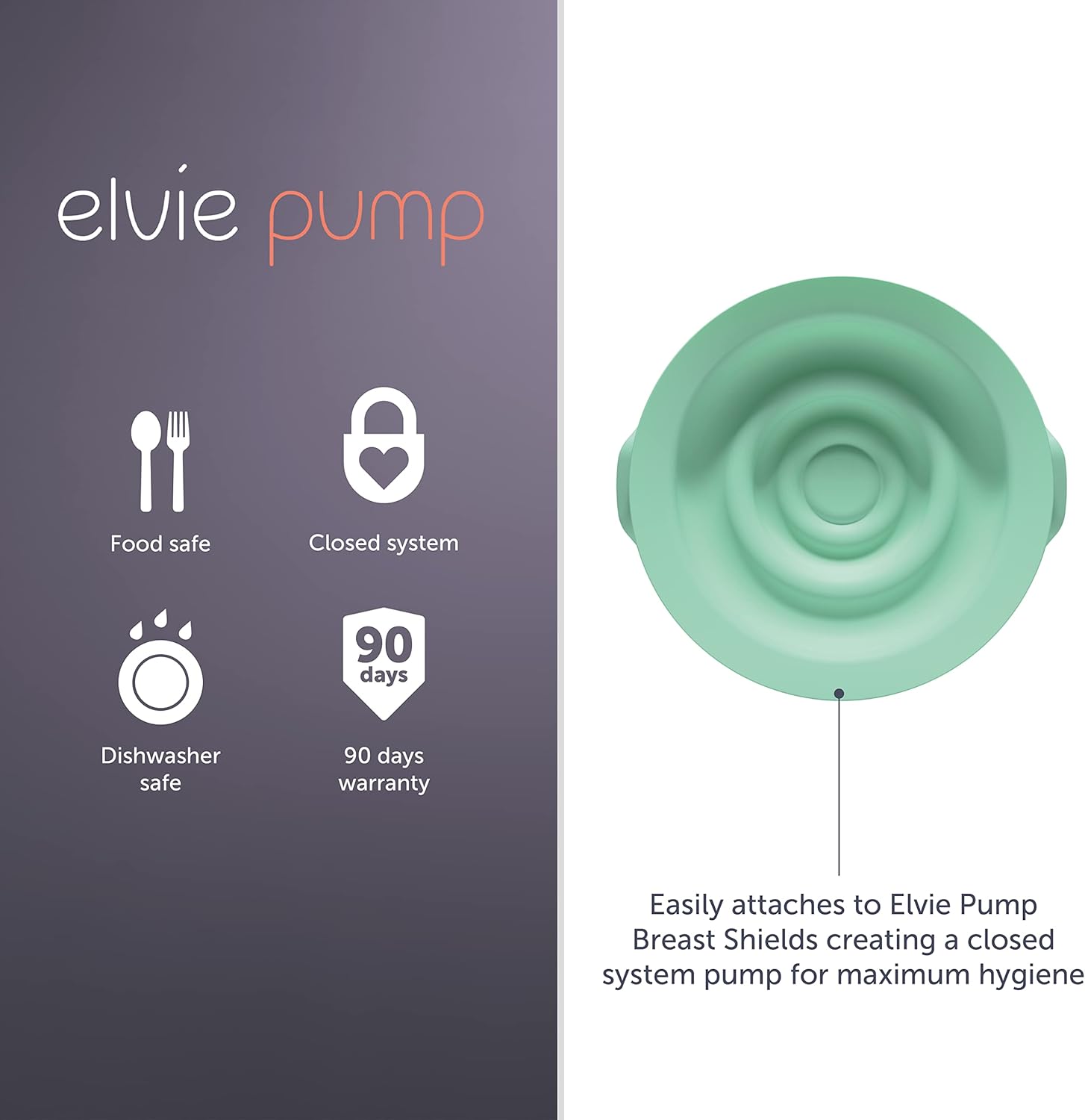 Elvie Pump Seals (2 pack)