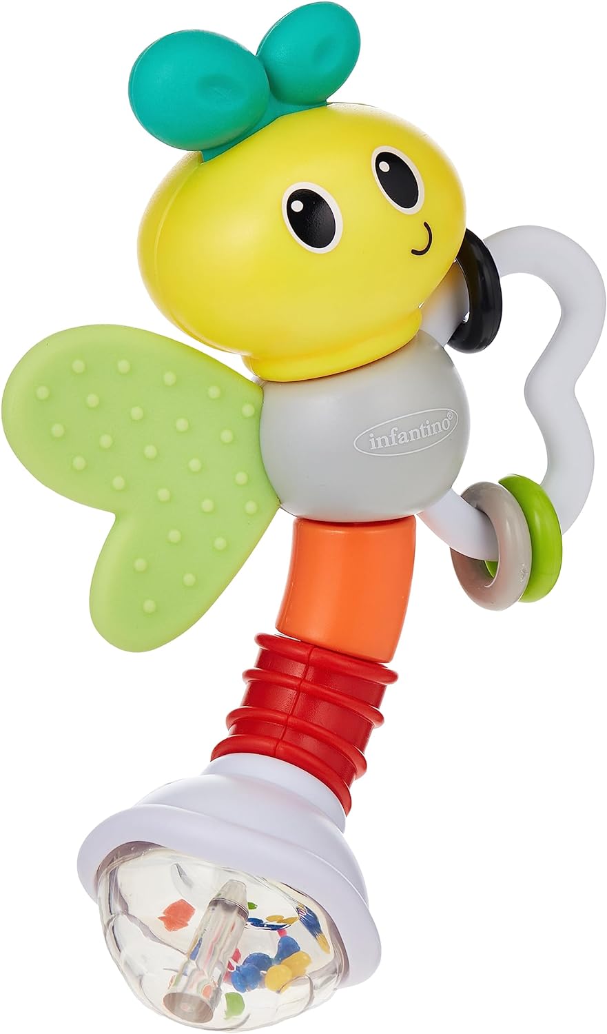 Infantino Love Bug Rattle & Teether