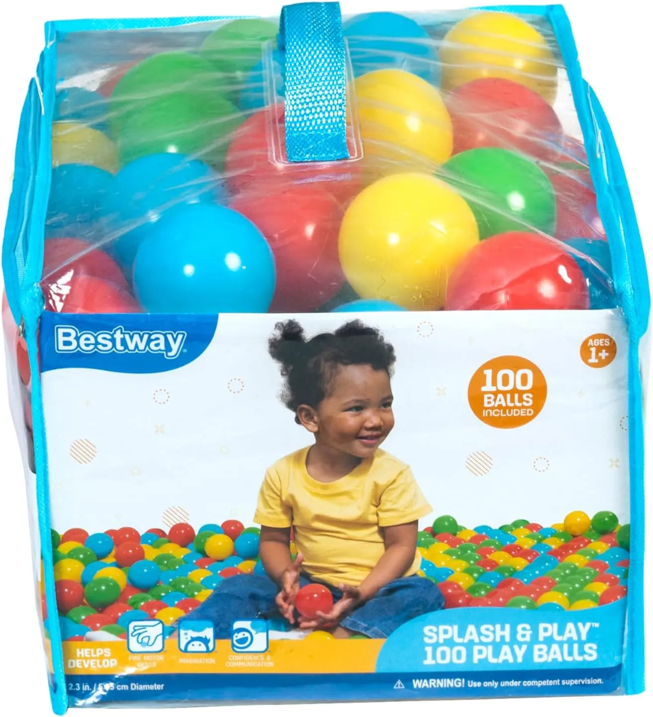 Bestway Splash & Play 100 Play Balls