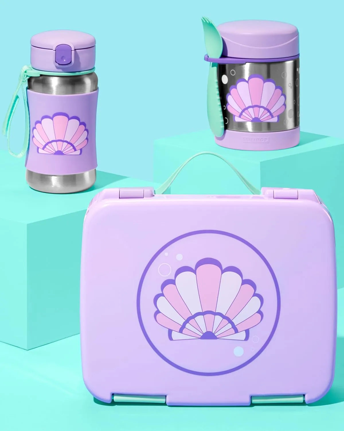 Skip Hop Spark Style Food Jar (Seashell)