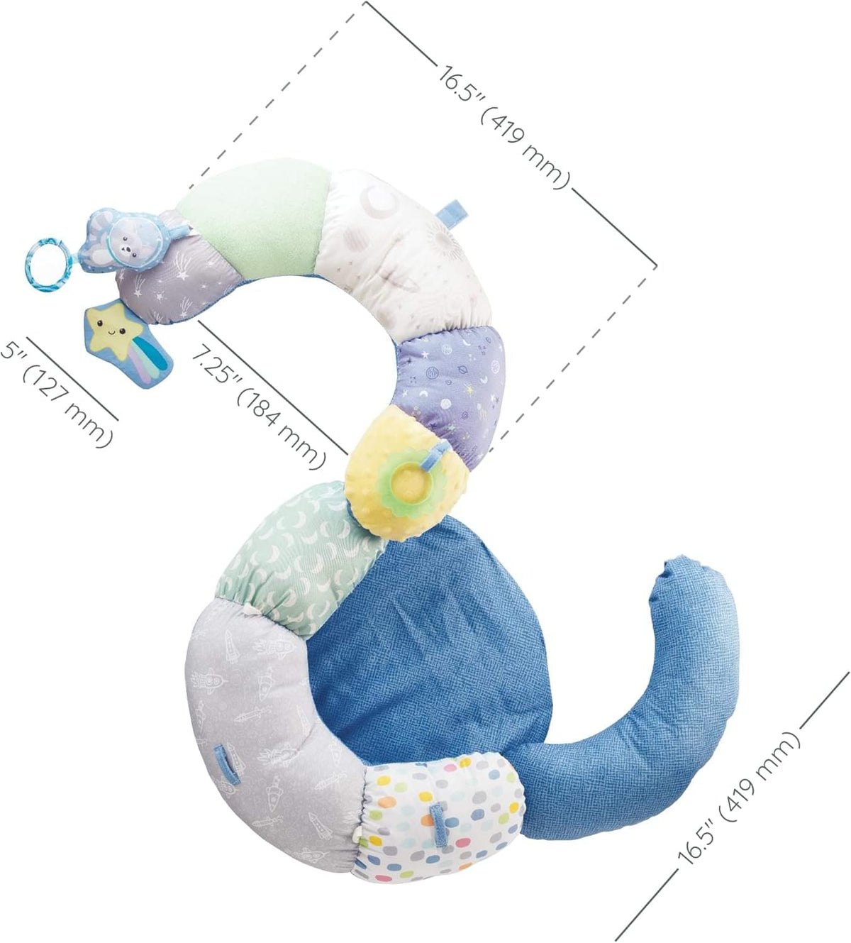 Infantino 2 In 1 Tummy Time & Seated Support
