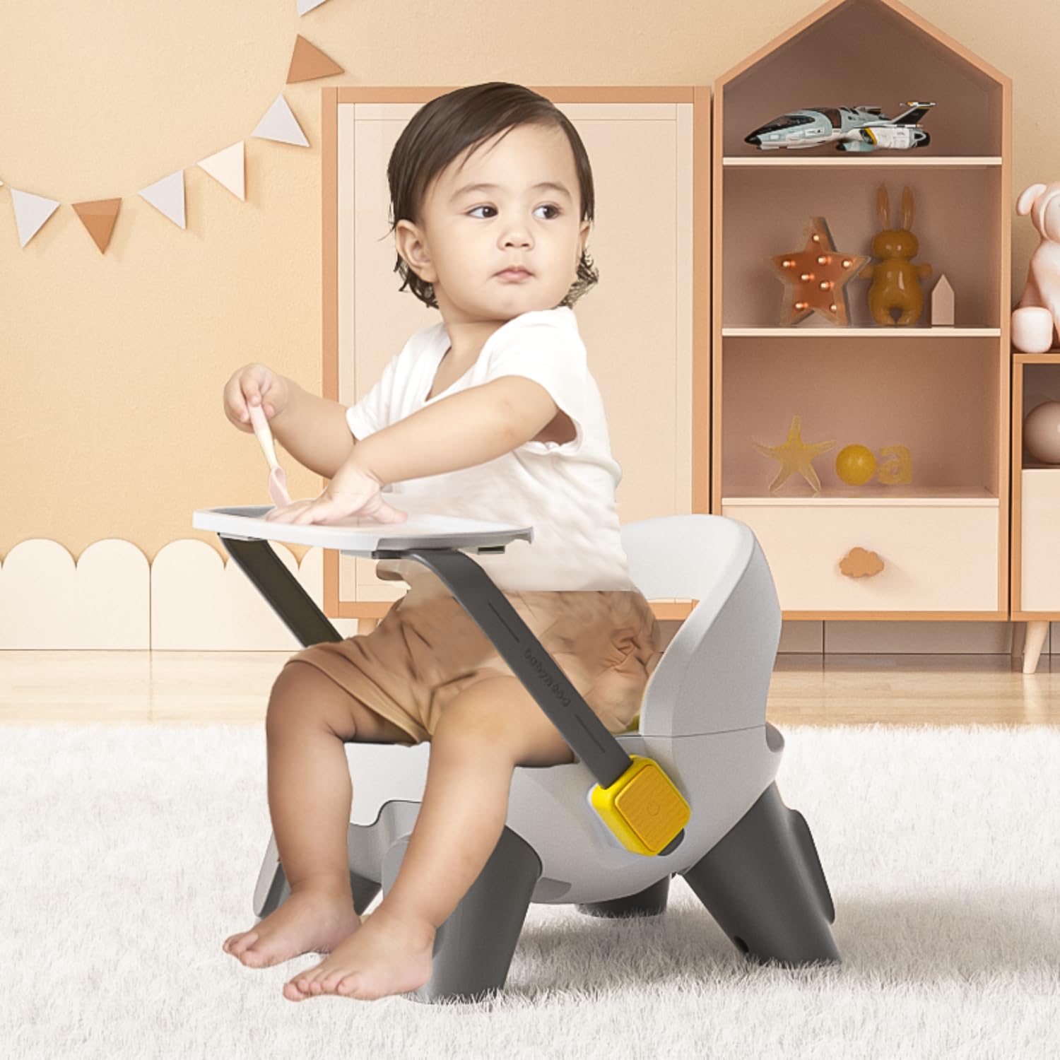 Little Angel Baby Booster Seat With Table Board (Copy).