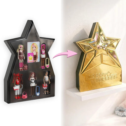 Dress To Impress - Mystery Models Superstar Collectible Doll Set with Star Storage Case - 5 Pieces