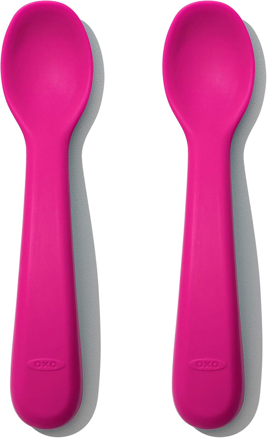 OXO Tot Silicone Spoon Set, 2pcs