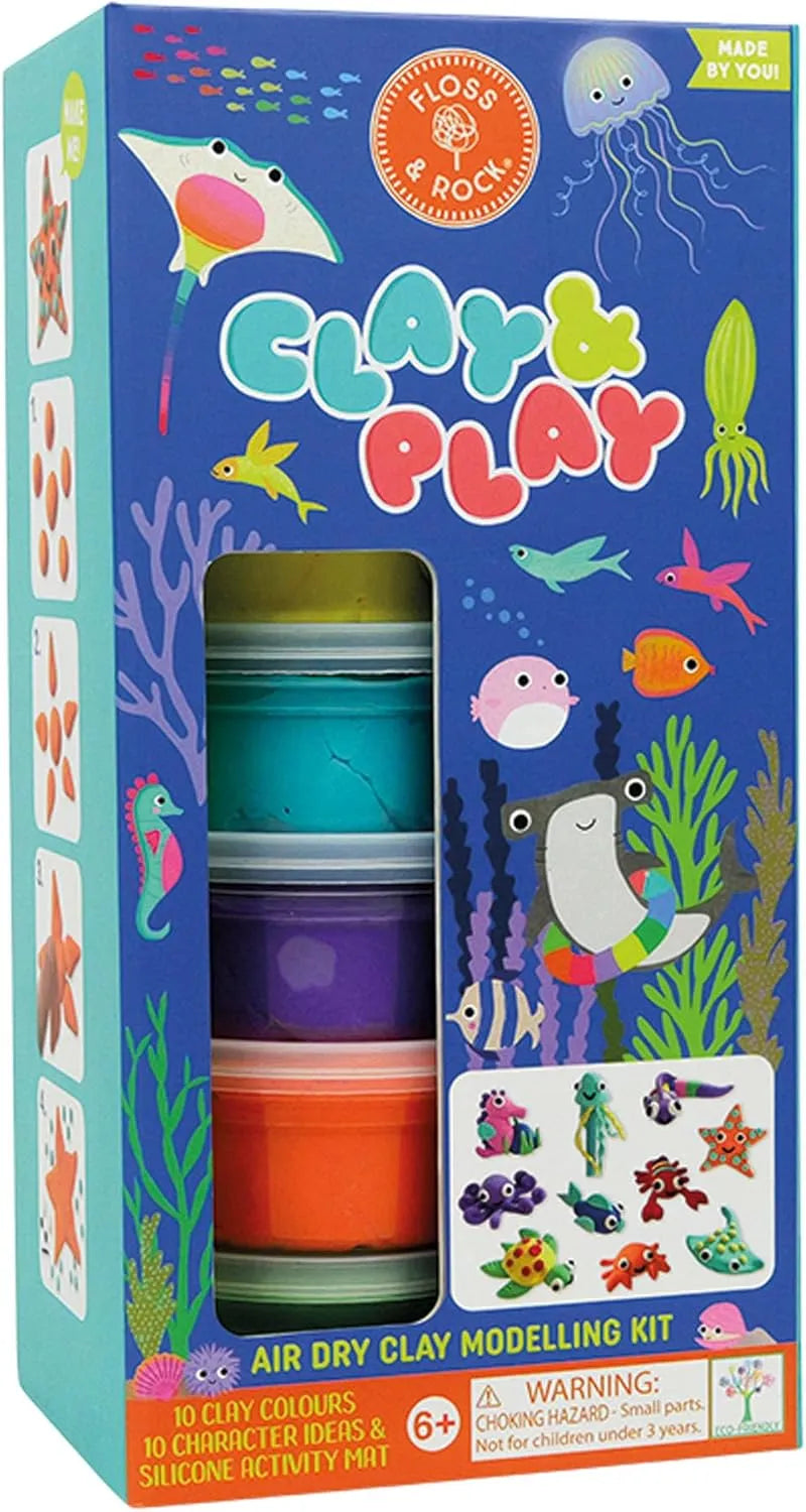 Floss & Rock Ocean Clay & Play Set