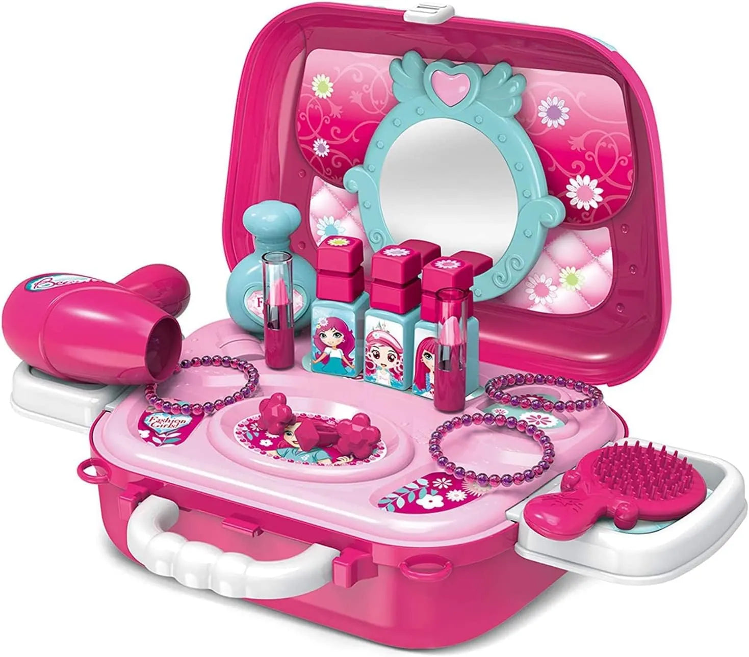 Girls Beauty Jewelry Kit Set 2 in 1 Toy