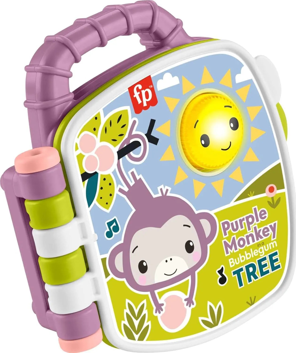 Fisher Price Purple Monkey Book