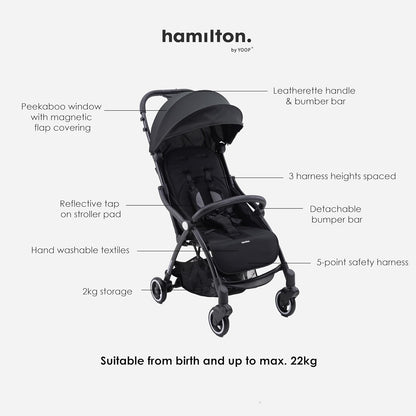 Hamilton by Yoop Everyday Stroller (Grey)