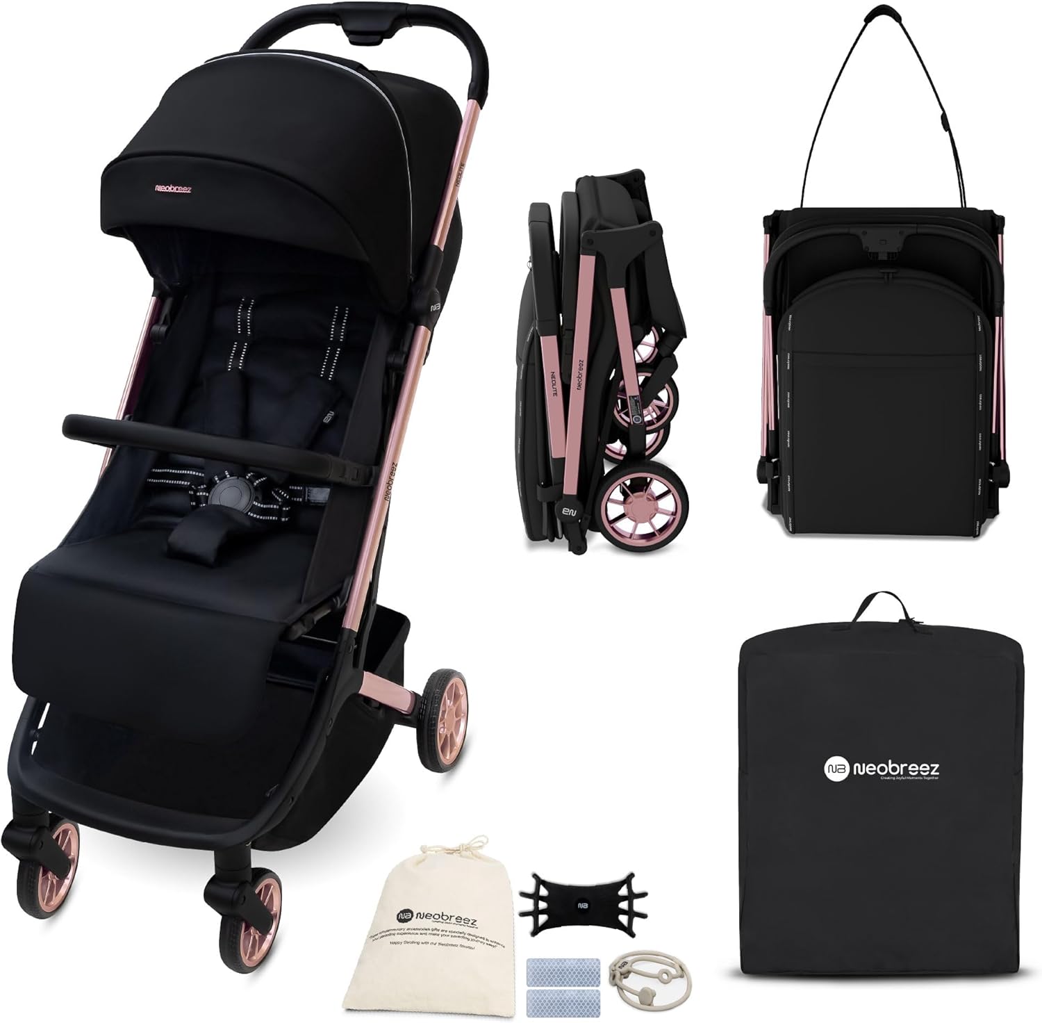 Neobreez Neolite Ultra Lightweight Cabin Size Travel Stroller