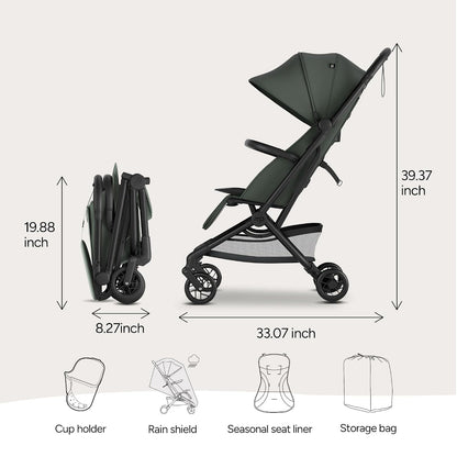 Mompush Velo Compact Travel Stroller