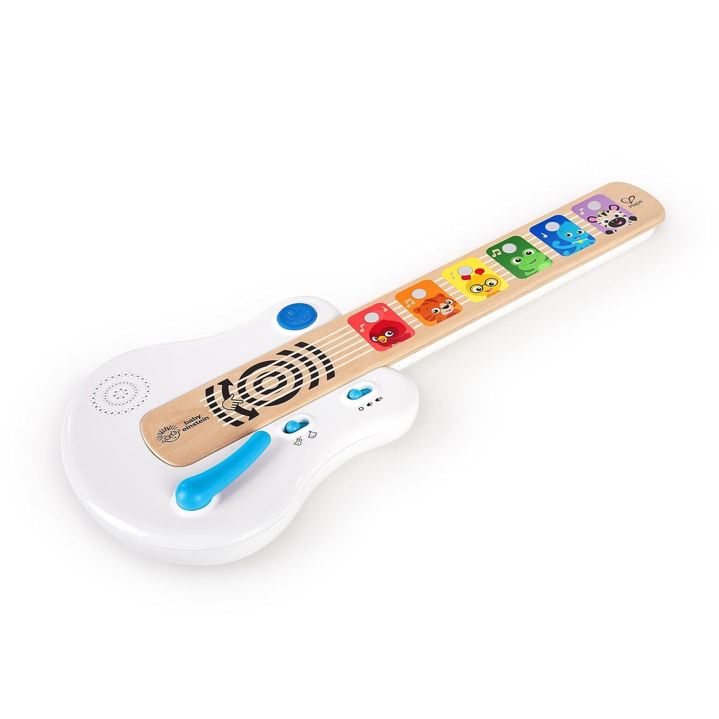 Baby Einstein Strum Along Songs Magic Touch Wooden Musical Light Up Toy Guitar