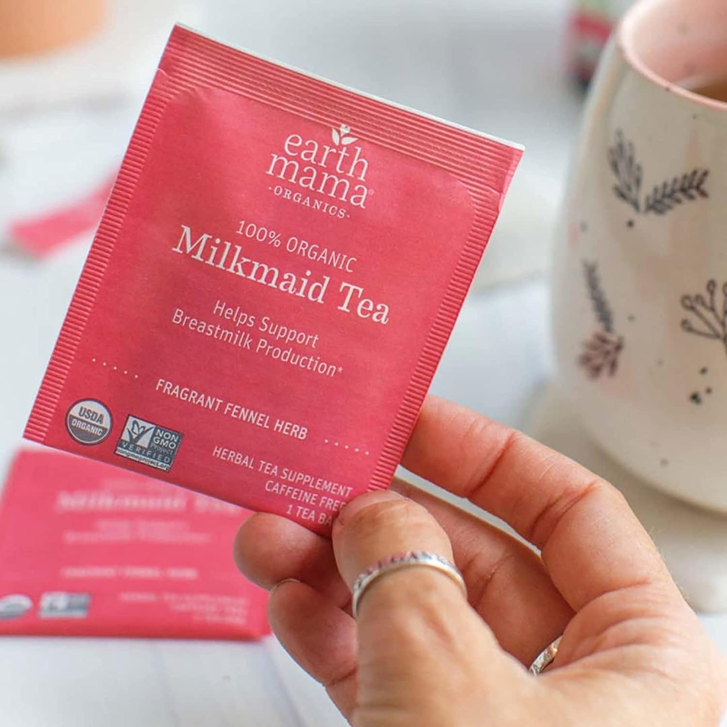 Organic Milkmaid Tea by Earth Mama, 16 Teabags