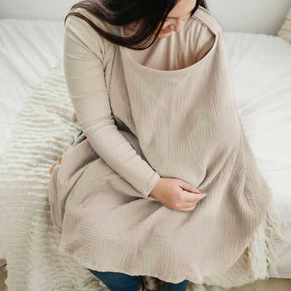 Konssy Muslin Nursing Cover for Baby Breastfeeding