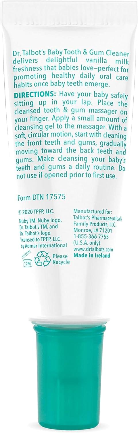 Dr. Talbot's Baby Toothpaste with Finger Brush Infant Oral Care Kit