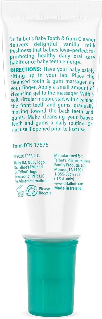 Dr. Talbot's Baby Toothpaste with Finger Brush Infant Oral Care Kit