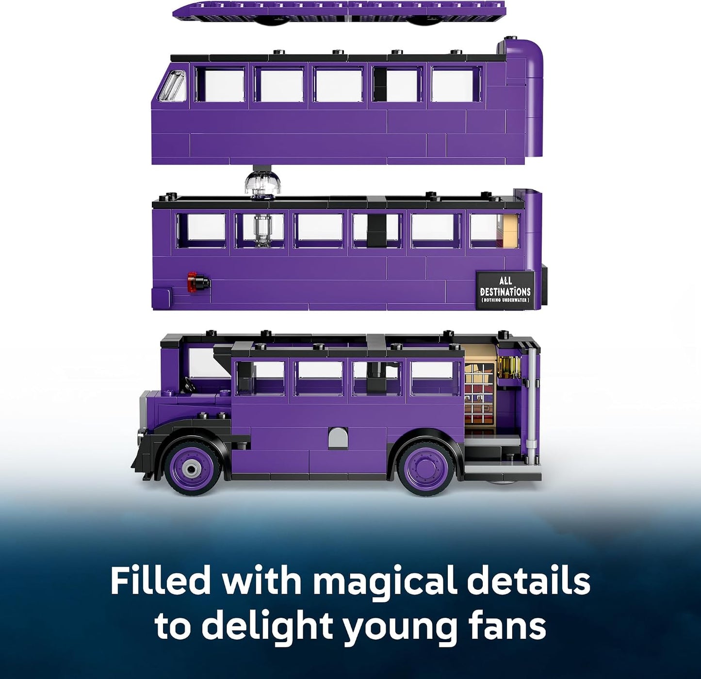 LEGO Harry Potter Knight Bus Adventure – 499 Pcs