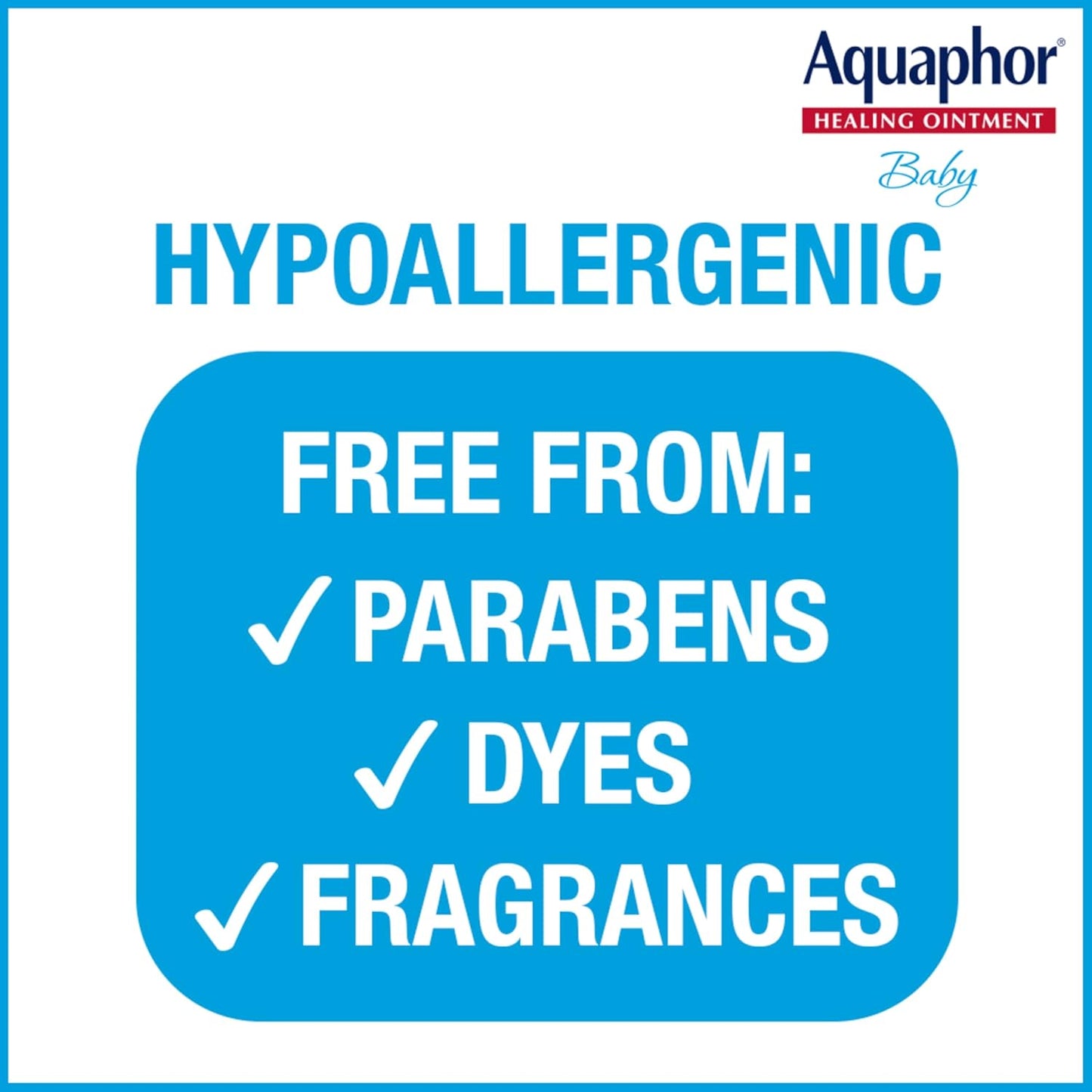 Aquaphor Baby Healing Ointment Advanced Therapy Skin Protectant - Pack of 2