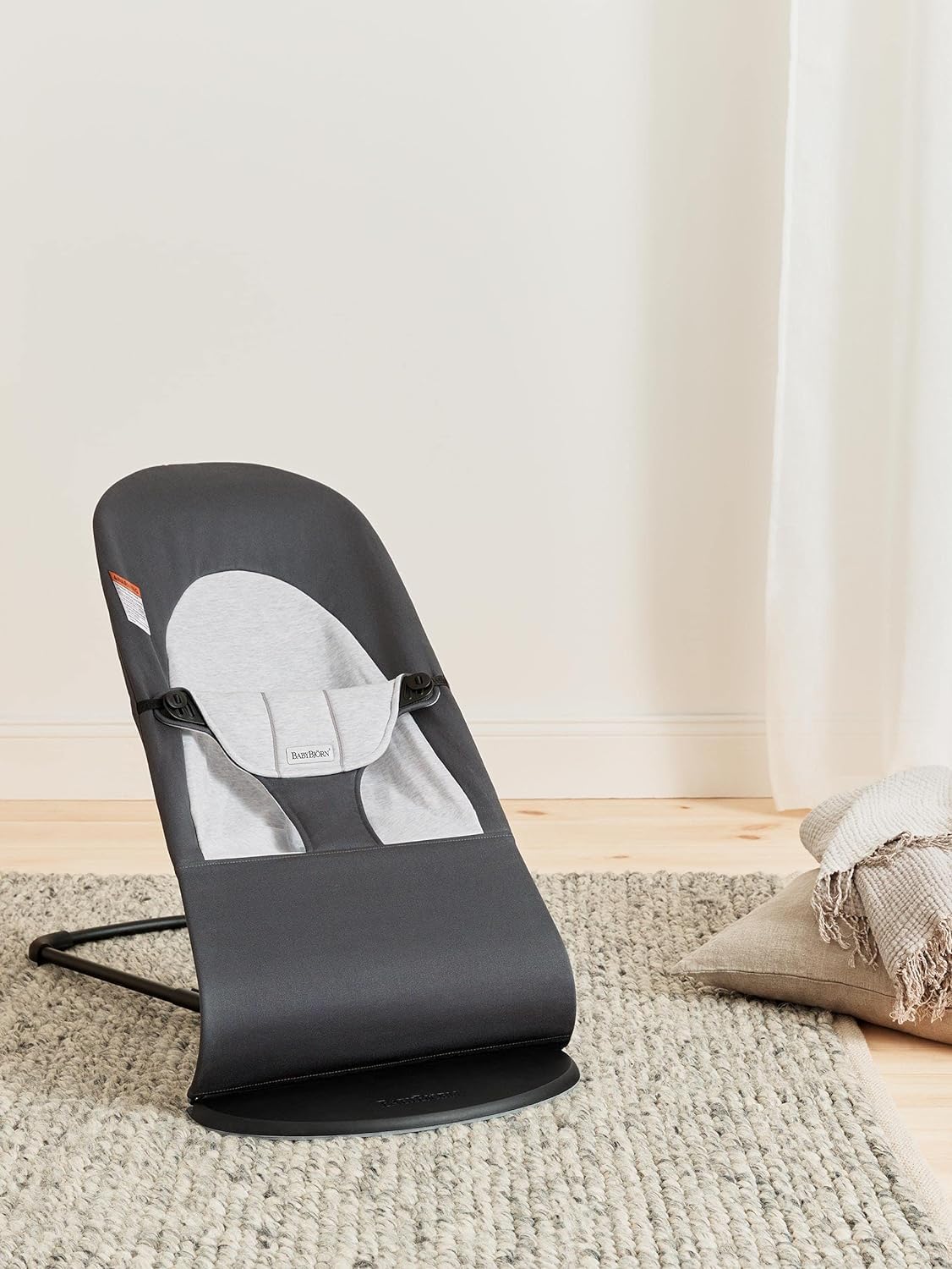 BabyBjorn Bouncer Balance Soft, Woven/Jersey, Dark Grey/Grey