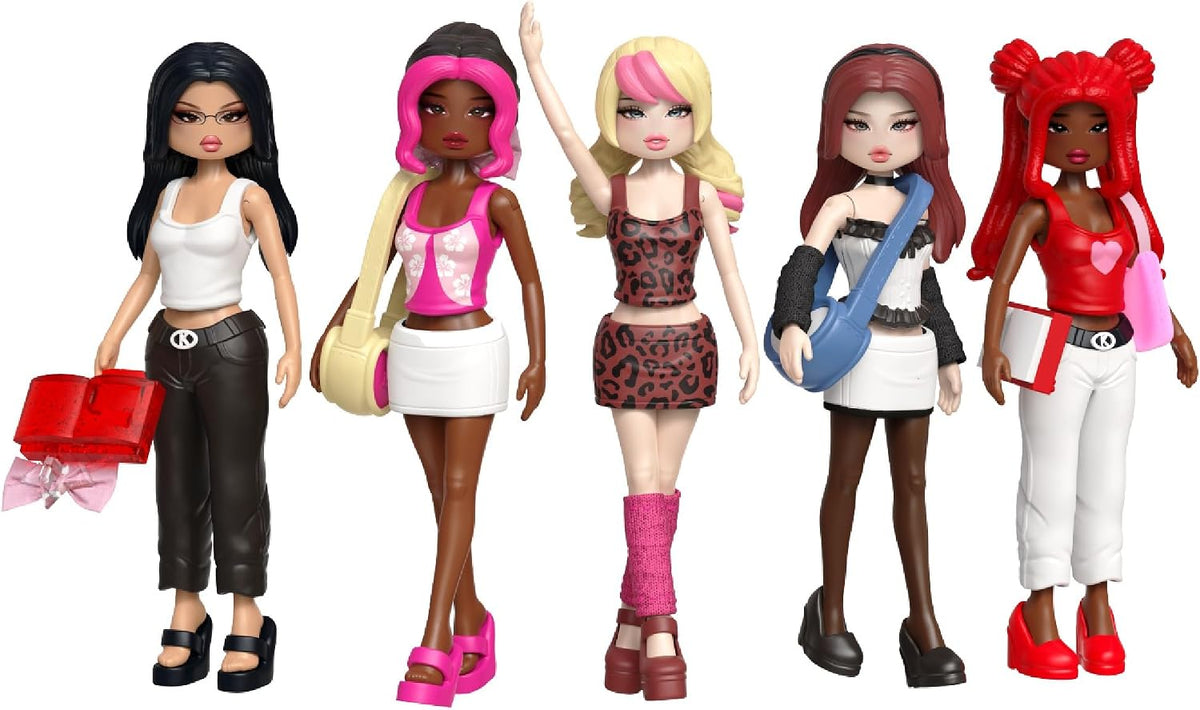 Dress To Impress - Mystery Models Superstar Collectible Doll Set with Star Storage Case - 5 Pieces