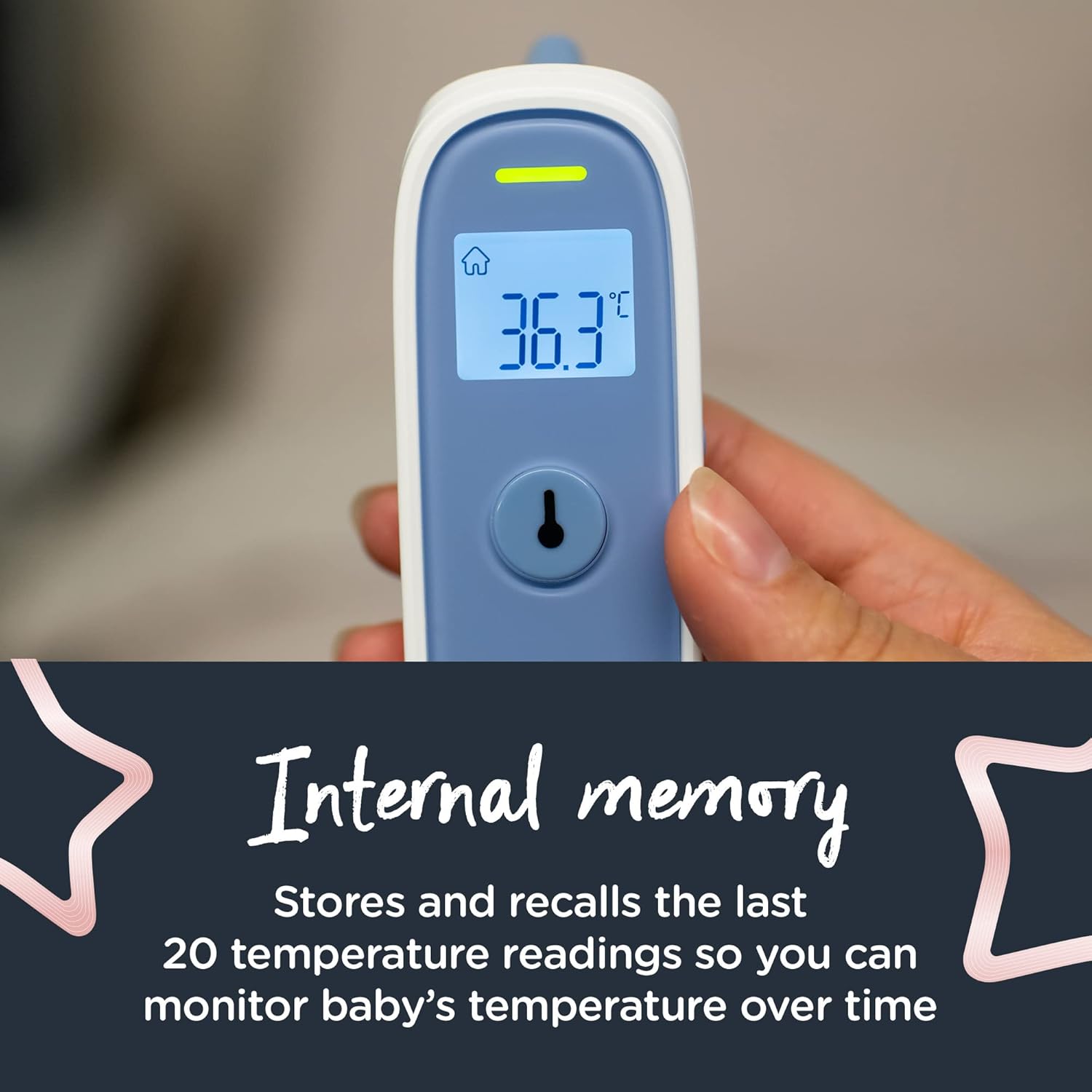 Tommee Tippee InEar Digital Thermometer, 3m+