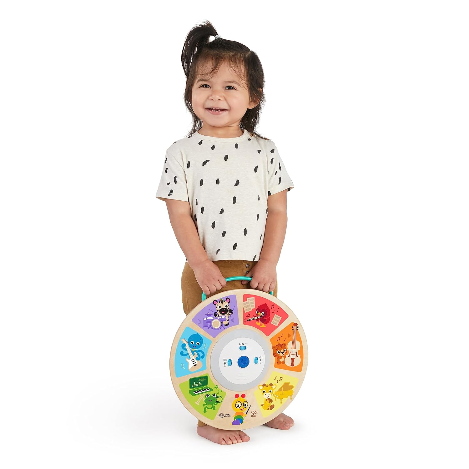 Baby Einstein Cal's Smart Sounds Symphony Magic Touch Wooden Electronic Activity Toy