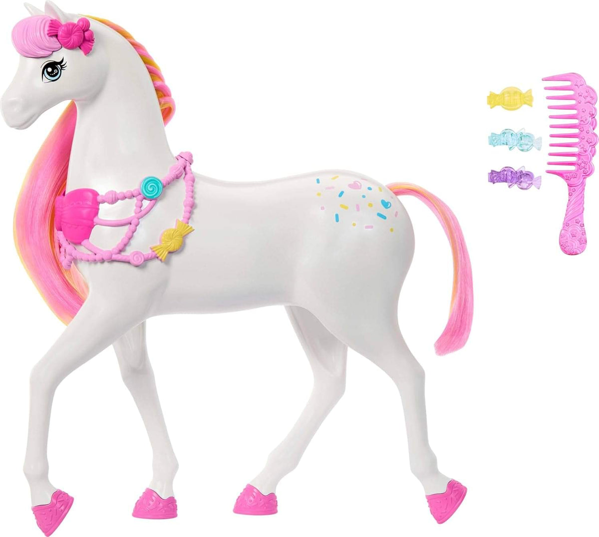 Barbie in the Nutcracker Land of Sweets Horse & Sled