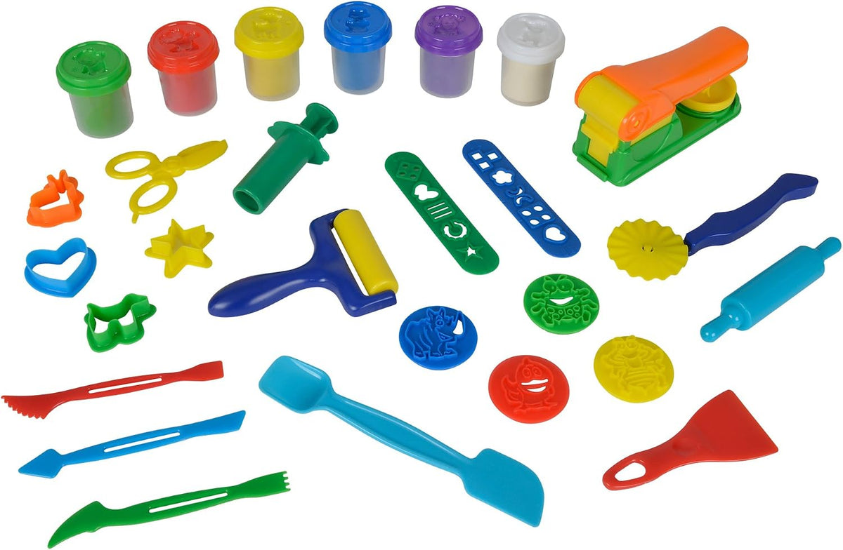 Art & Fun - Large Kneading Set - 27 Pieces