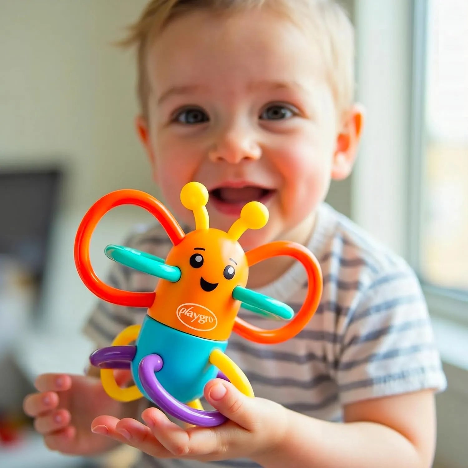 Playgro Click Clack Butterfly Pollybag