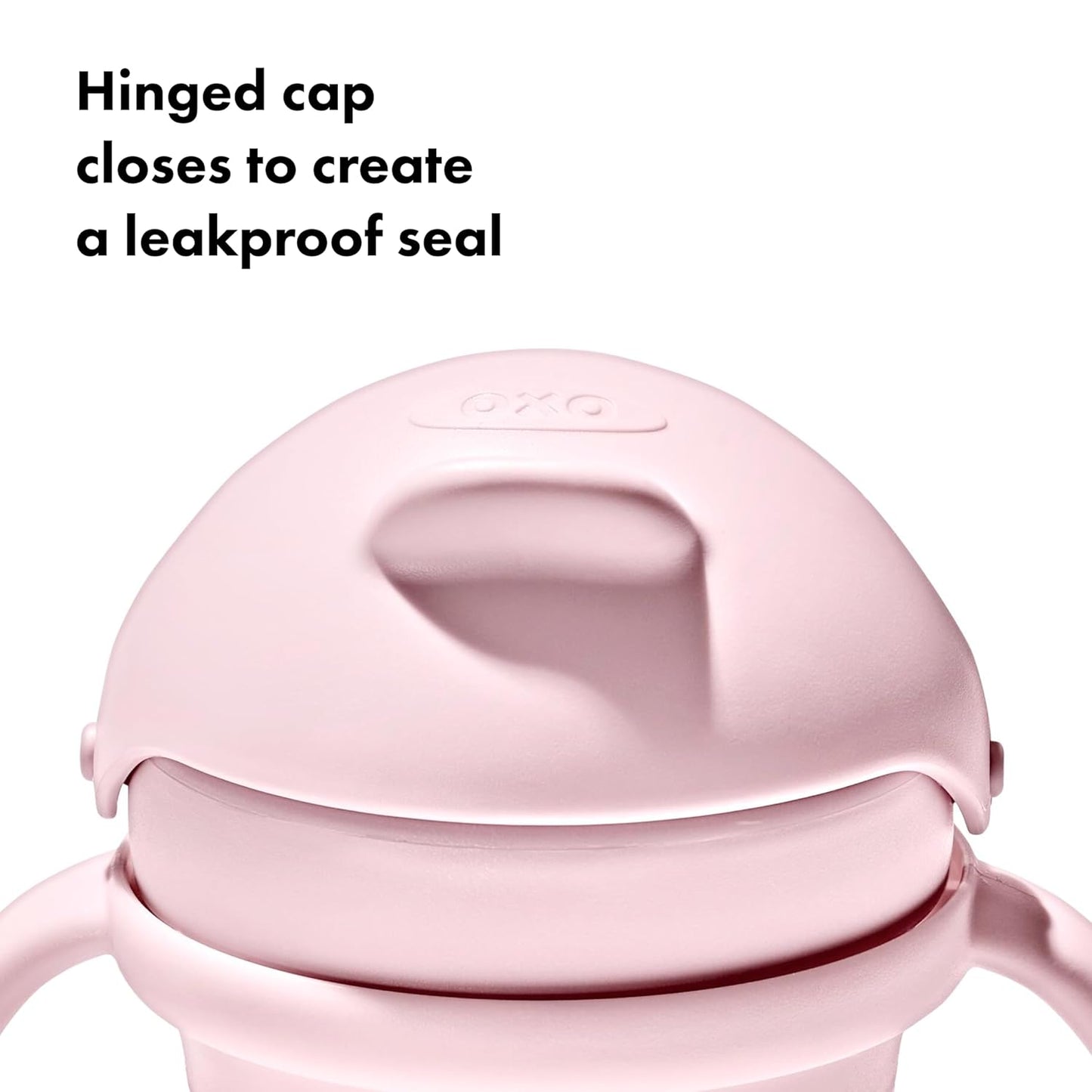 كوب شرب بمصاصة للانتقال من OXO Tot بمقابض قابلة للإزالة، 6oz