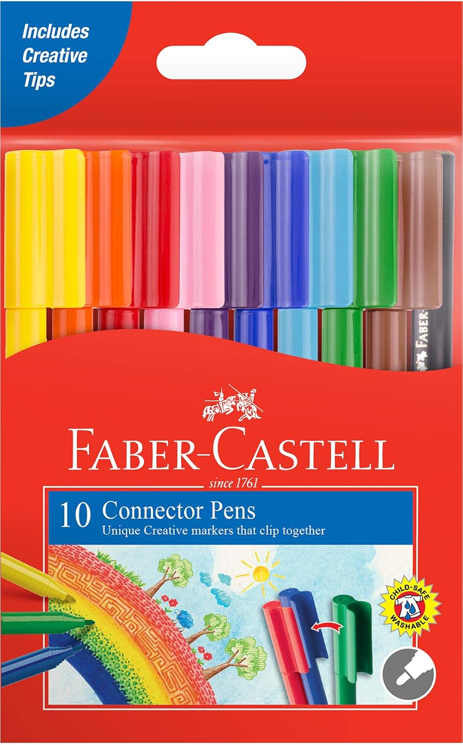 Faber Castell Connector Pen (10 Pcs)