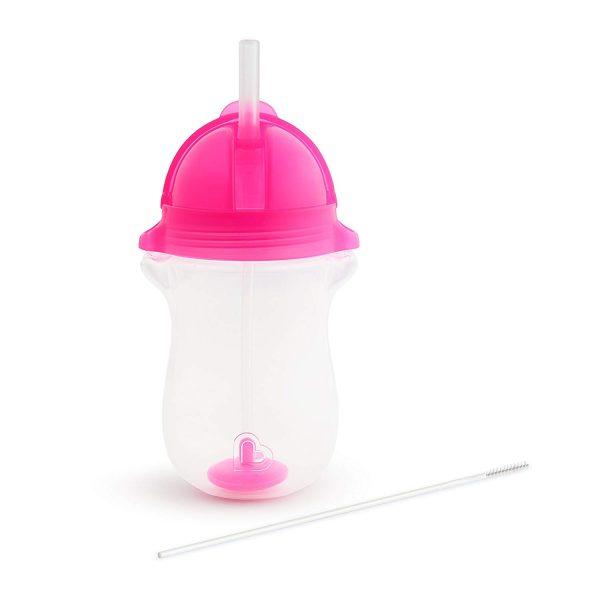 Munchkin Click Lock Tip & Sip Straw Cup Set (10oz)