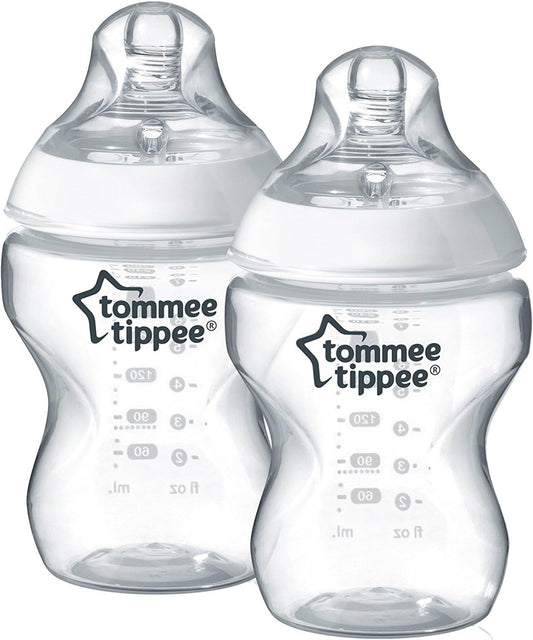 Tommee Tippee Closer to Nature Bottle Twin Pack, 260ml