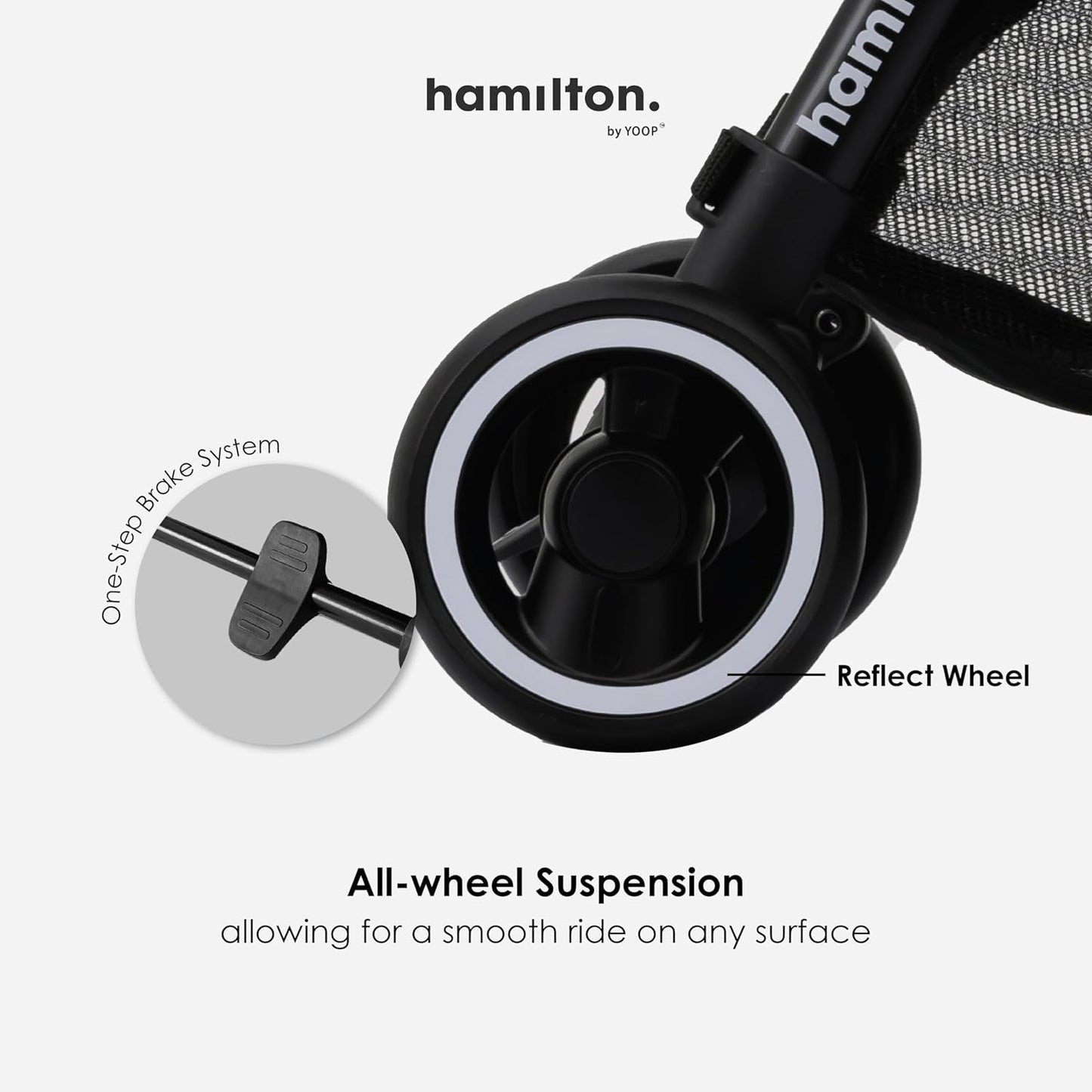 Hamilton by Yoop Everyday Stroller (Grey)