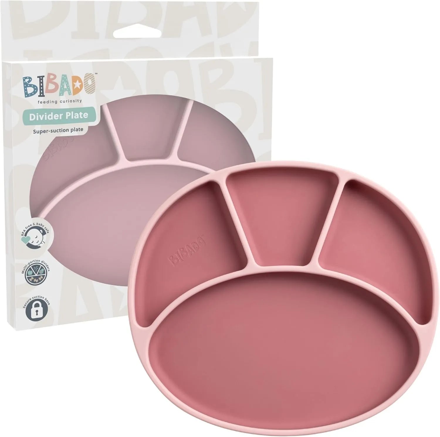 Bibado Silicone Suction Divider Plate