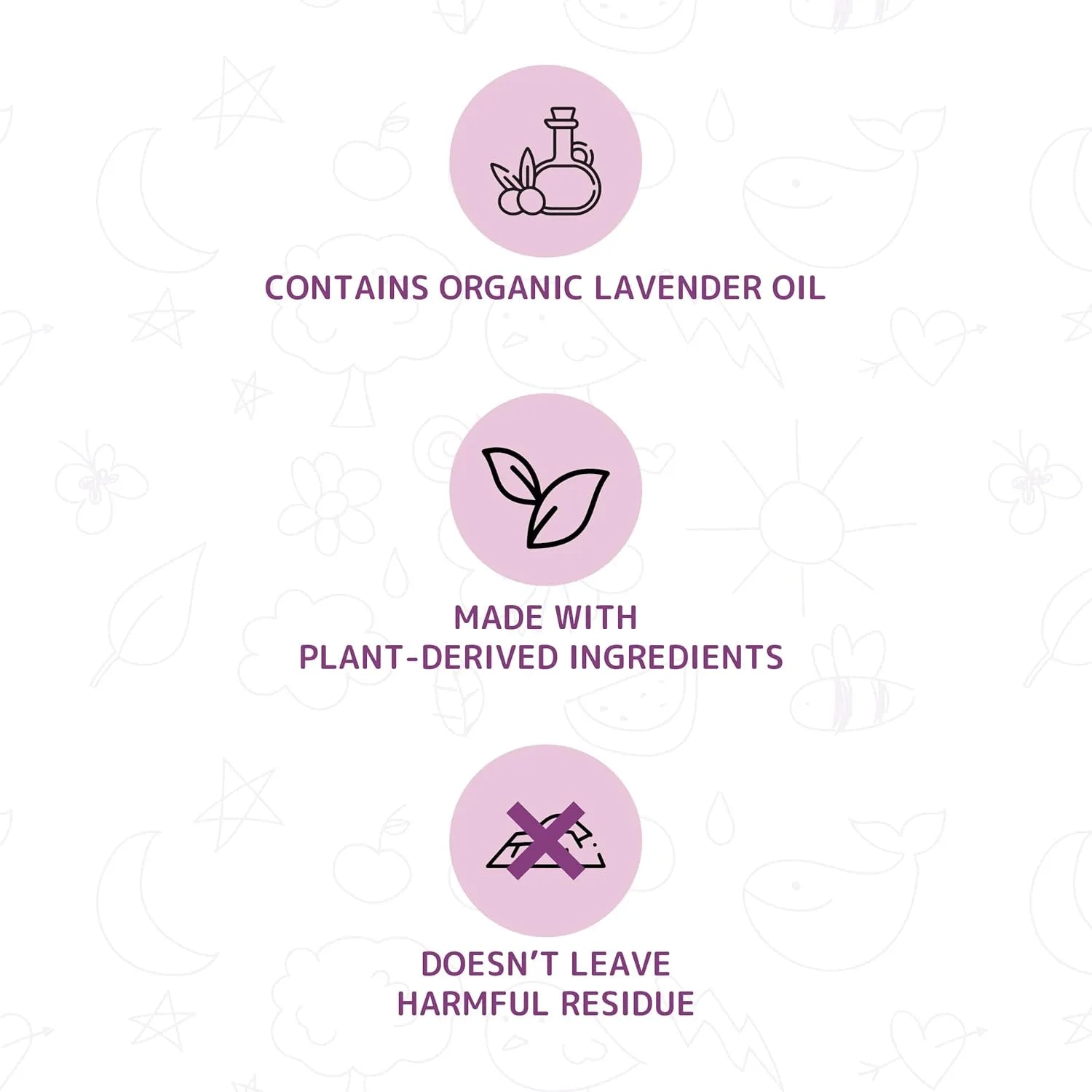 Friendly Organic Baby Fabric Softener (Lavender, 750 ml)