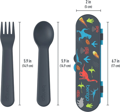 Bentgo Kids Plastic Utensil Set