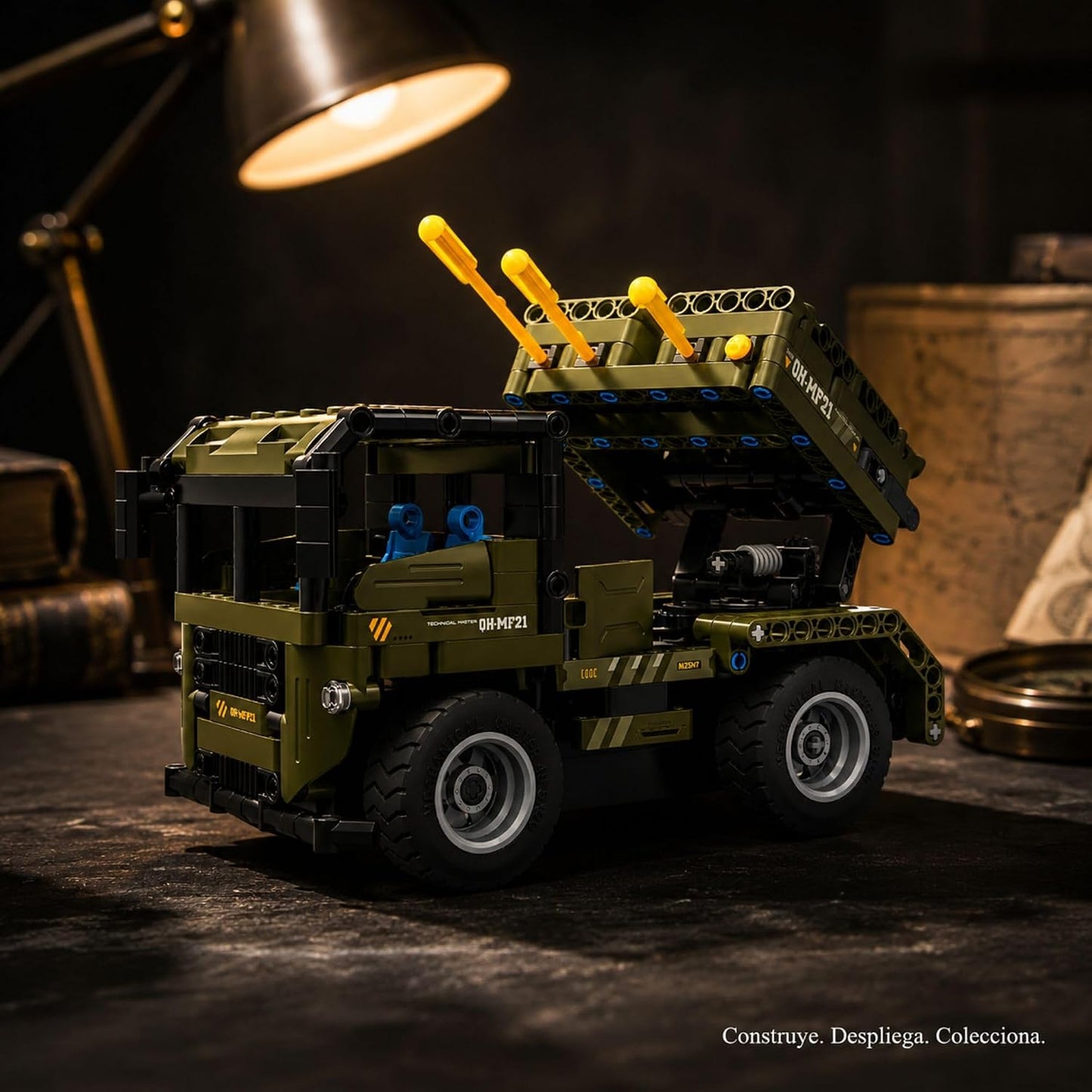 iM.Master STEM Academy Mechanical Master 8021 – R/C 2-in-1 Rocket Launcher, 364pcs