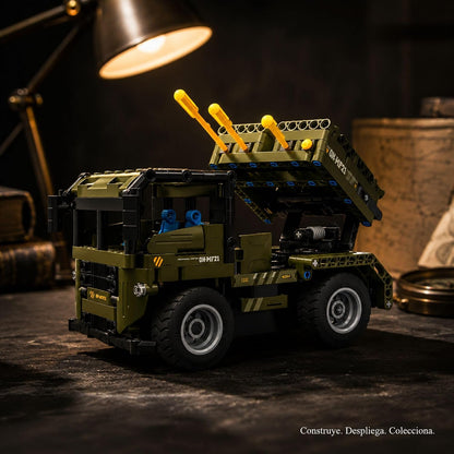 iM.Master STEM Academy Mechanical Master 8021 – R/C 2-in-1 Rocket Launcher, 364pcs