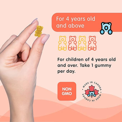 هيربالاند علكات جيلاتينية كلاسيكية للأطفال (فيتامين ج) 60 حبة