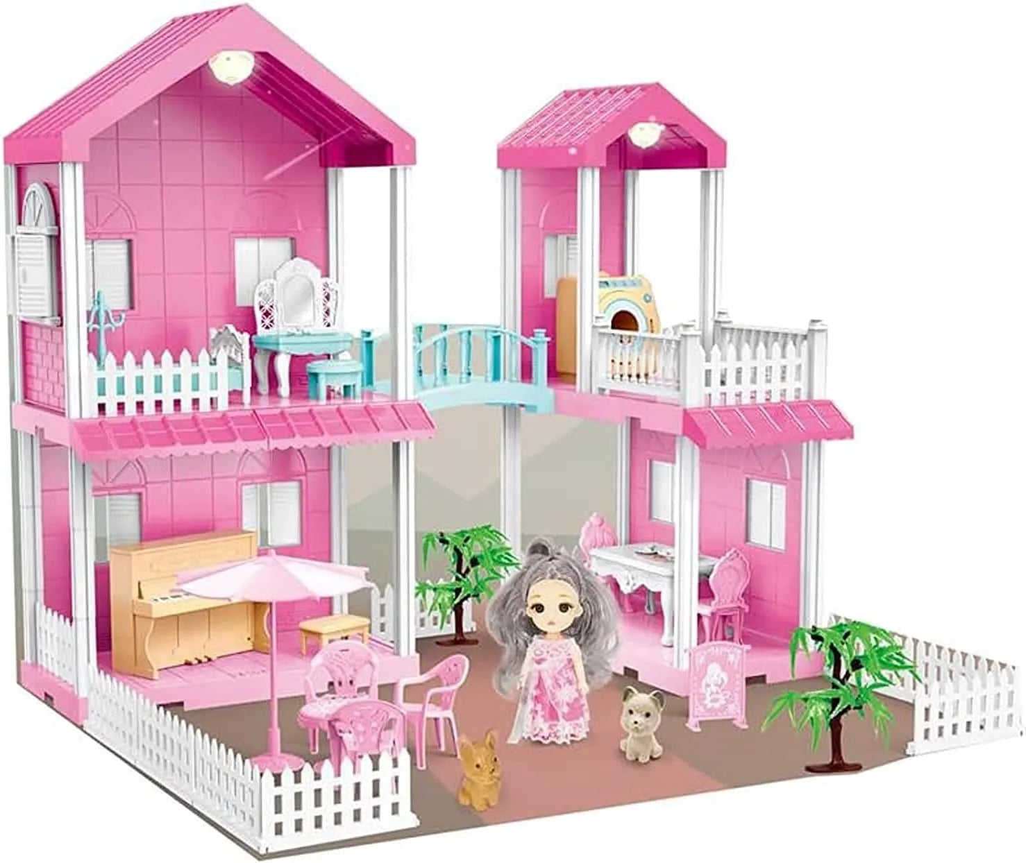 Pink Villa Toy Set