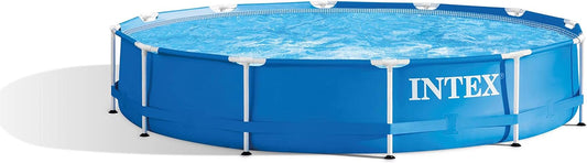 Intex Metal Frame Pool Set (W/220-240V Filter Pump, 3.05mx76cm)