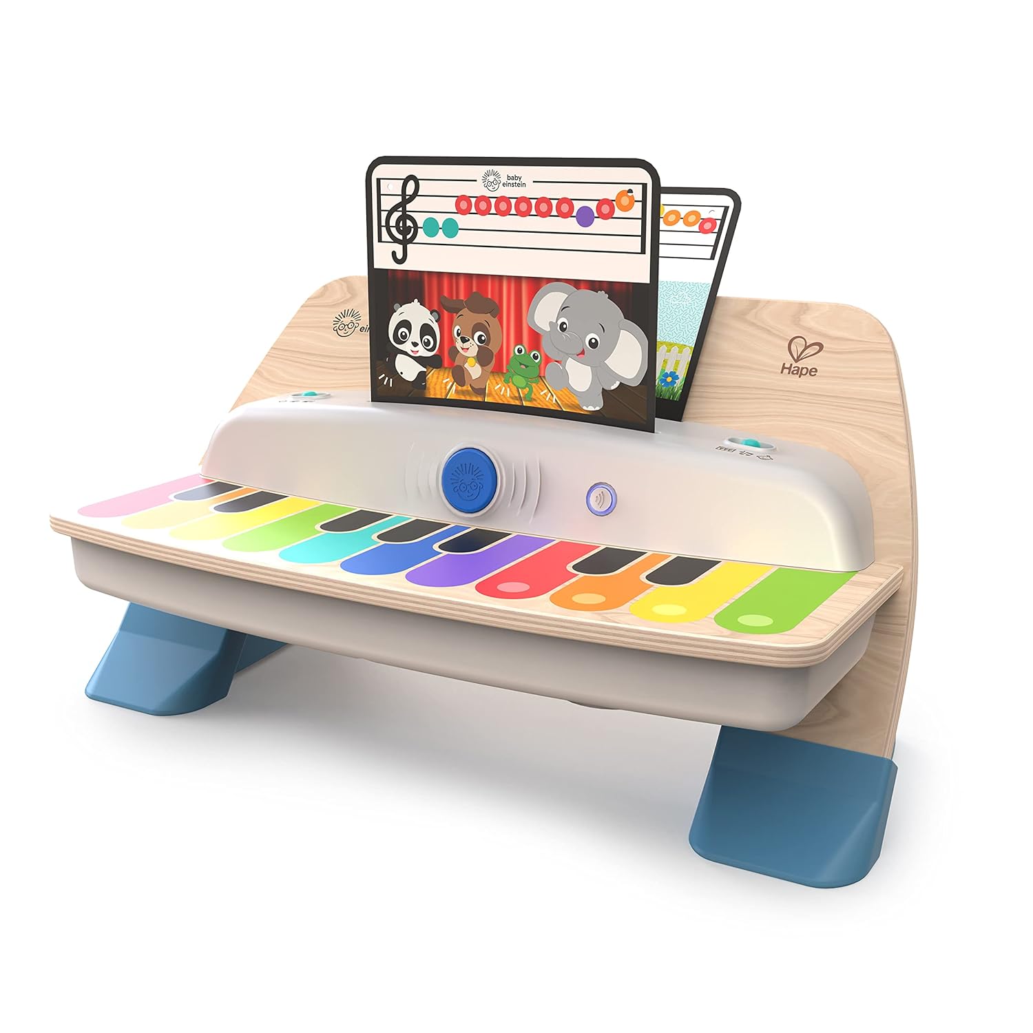 Baby Einstein Together in Tune Piano Safe Wireless Wooden Musical Toddler Toy