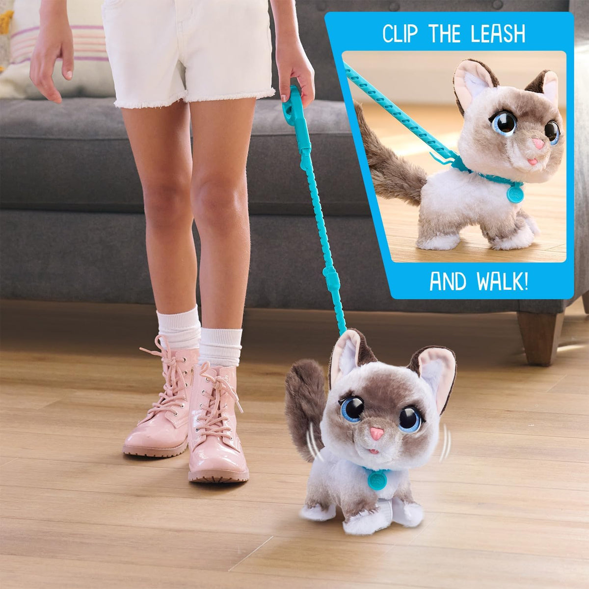 FurReal - Wagalots Kitty Small Interactive Plush Toy