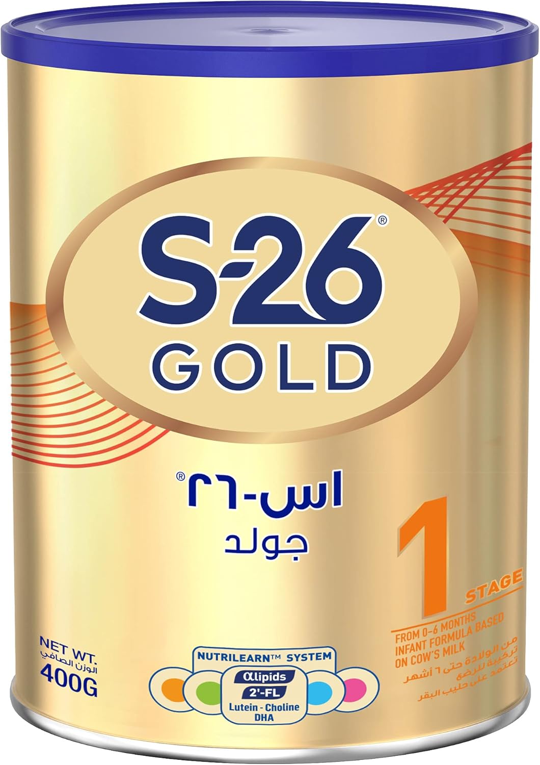 وايث للتغذية S26 ذهبي تركيبة حليب للرضع، 400g