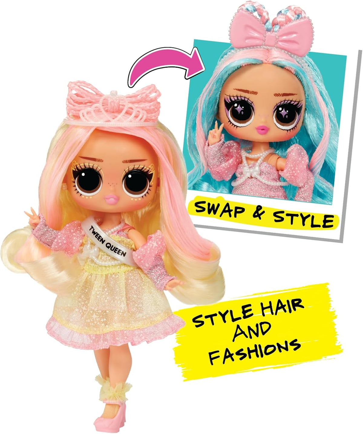 L.O.L. Surprise Tweens Surprise Swap Fashion Doll (Braids-2-Waves Winnie)