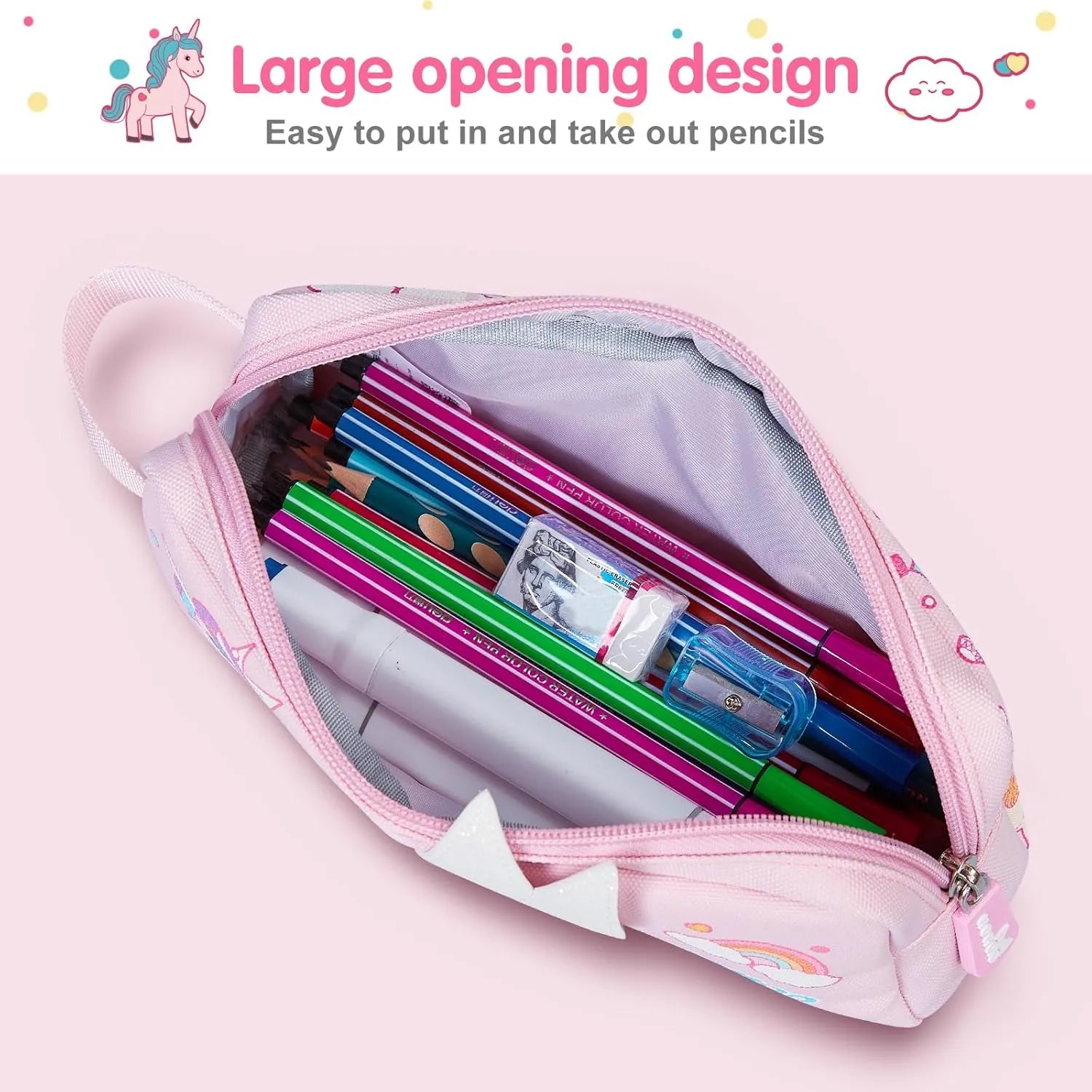 Nohoo Kids Pencil Case Color Bag