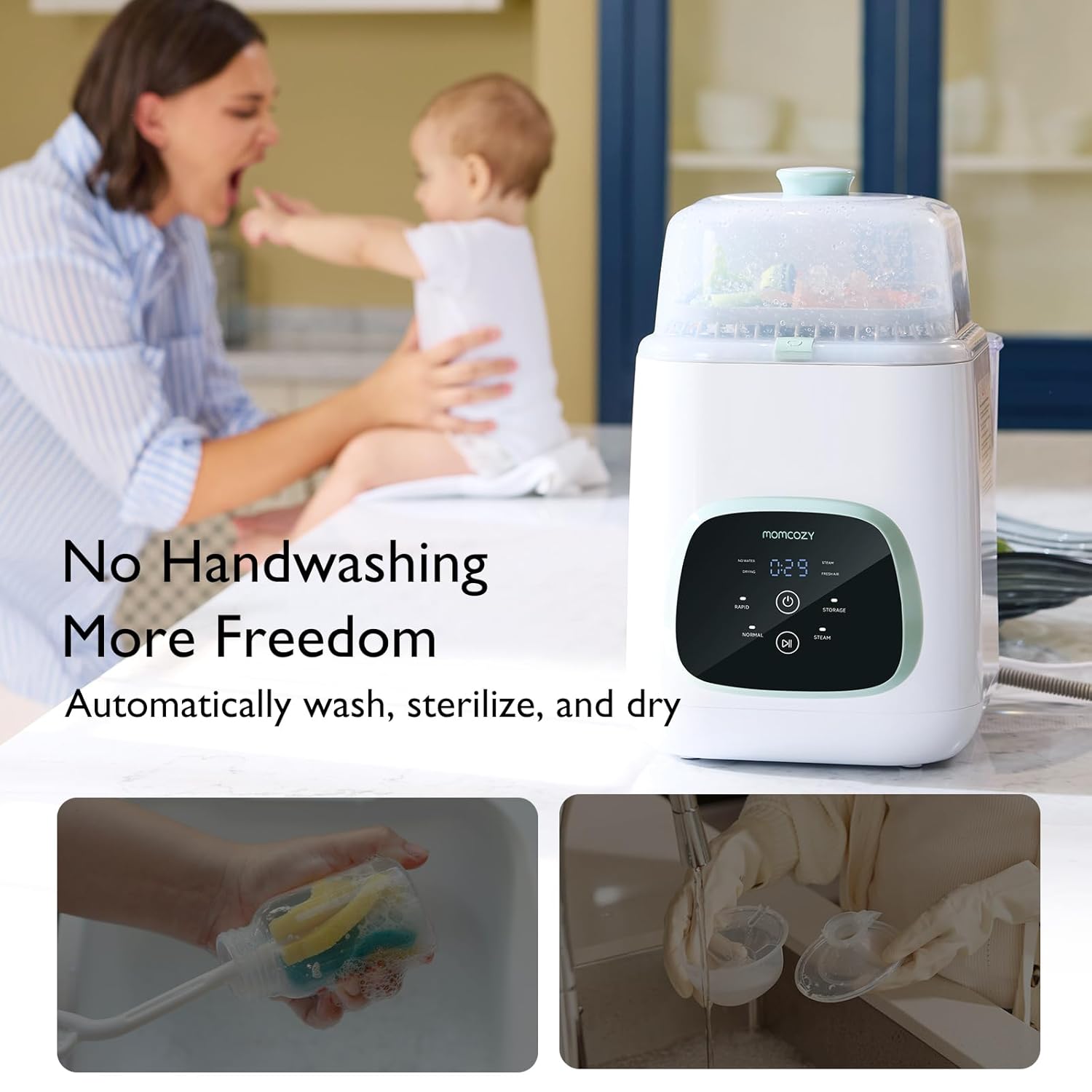 Momcozy KleanPal Pro Baby Bottle Washer