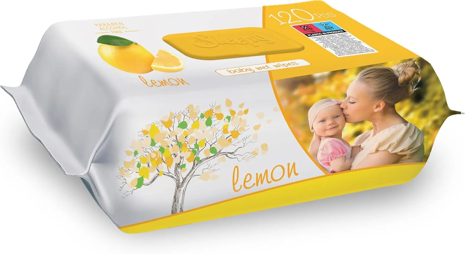 Sleepy Wet Wipes (120 Pcs)