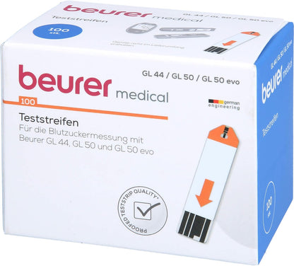 Beurer Gl 44/ 50 Glucose Monitor+50 Strips